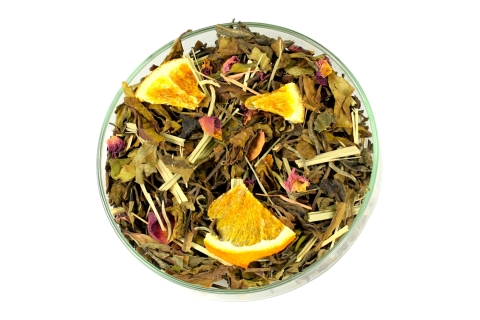 Herbata Biała PAI MU TAN RÓŻA I POMARAŃCZA (OT) (25g) Smak Pełen Inspiracji